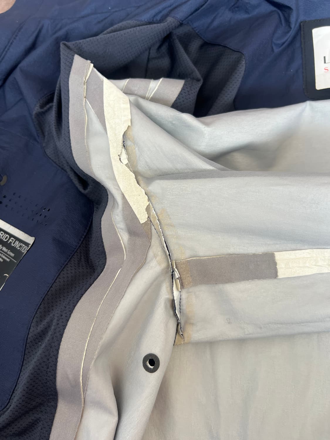 랑방스포츠 남성 네이비 바람막이점퍼 간절기점퍼 상품이미지8