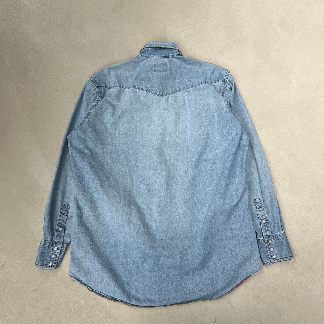 랭글러 워크 데님셔츠 s08972 상품이미지2