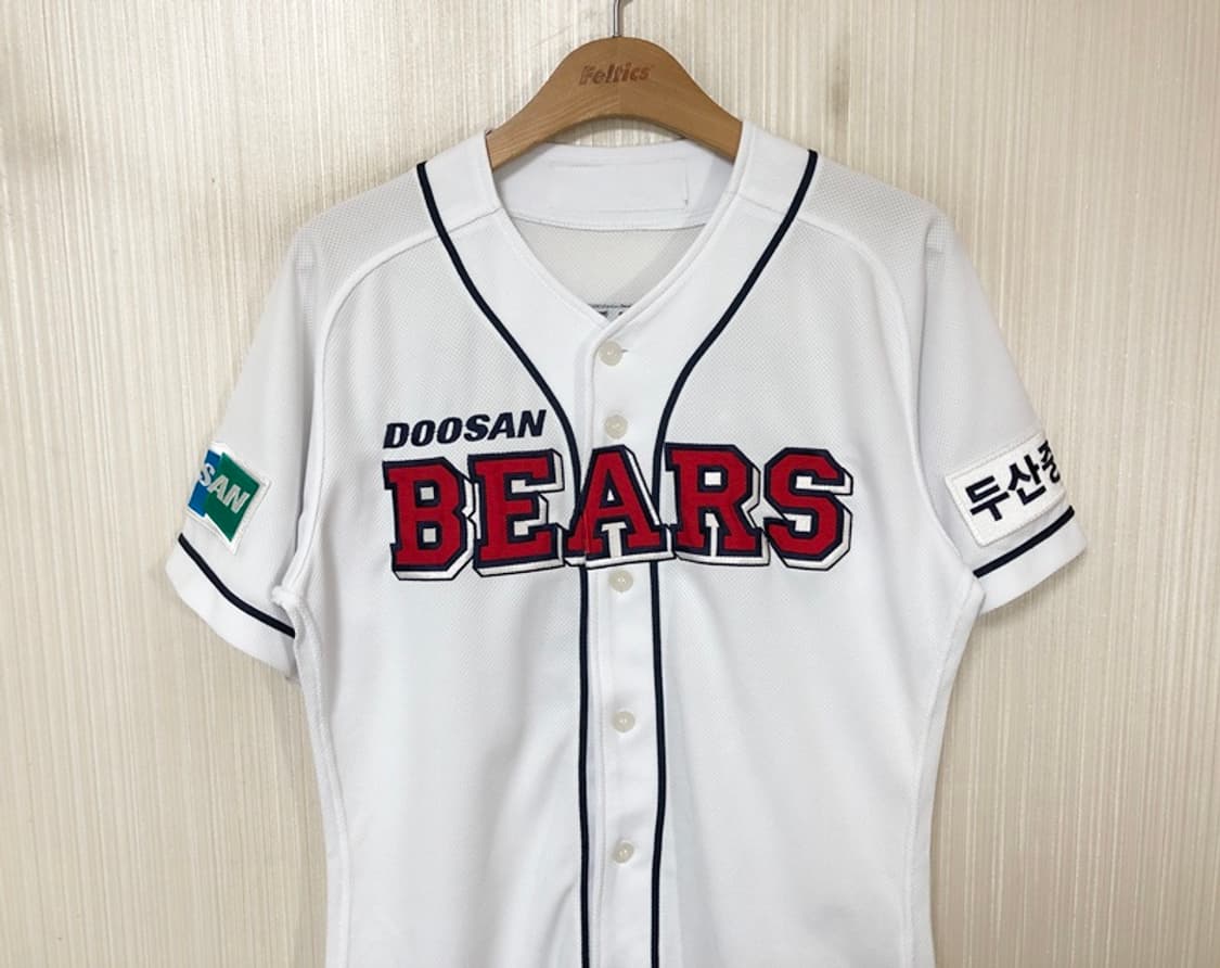KBO 위팬 두산베어스 홈유니폼/져지 90 #10 최준석 상품이미지3