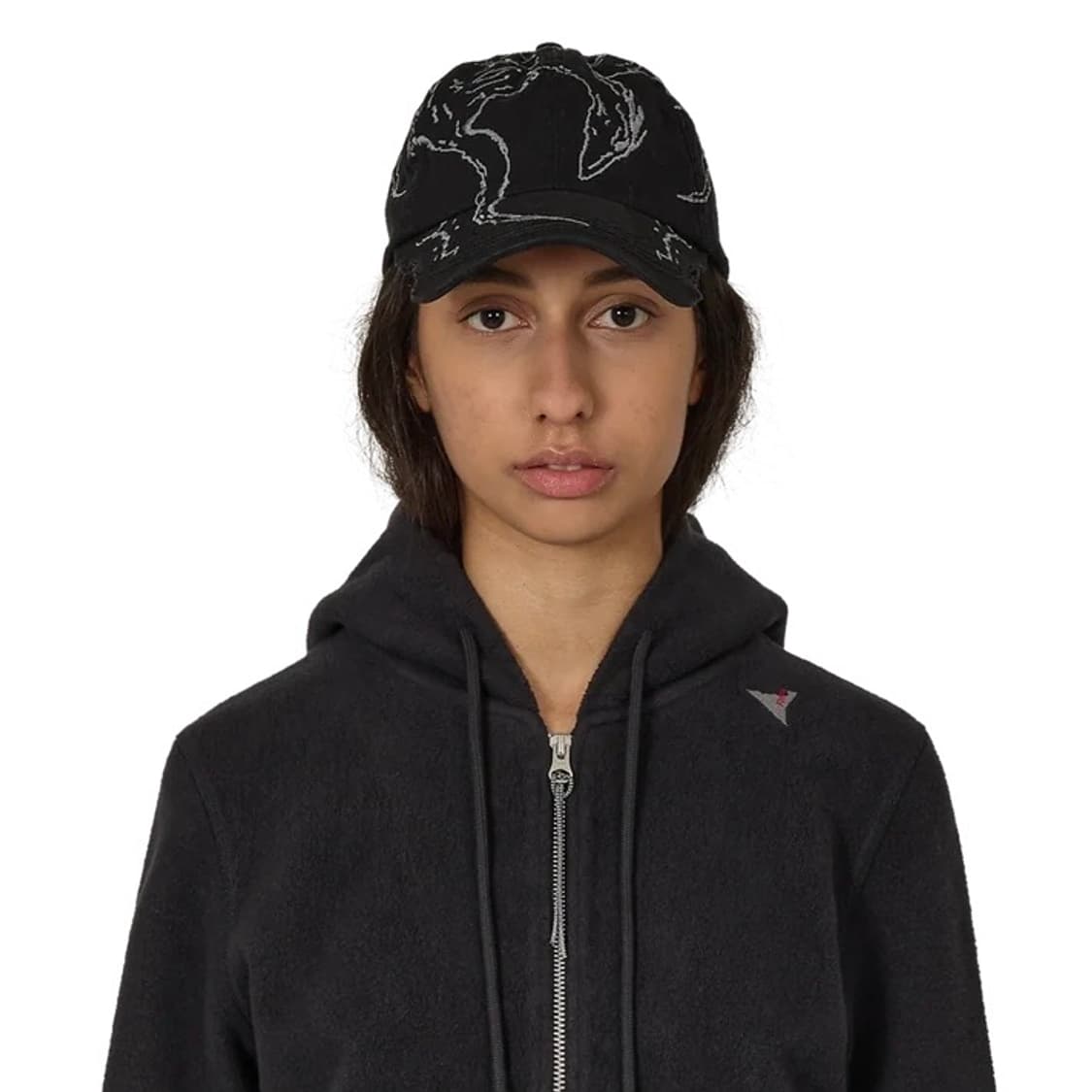 로아 하이킹 26ss Ryli Embriodered 볼캡/블랙 상품이미지4