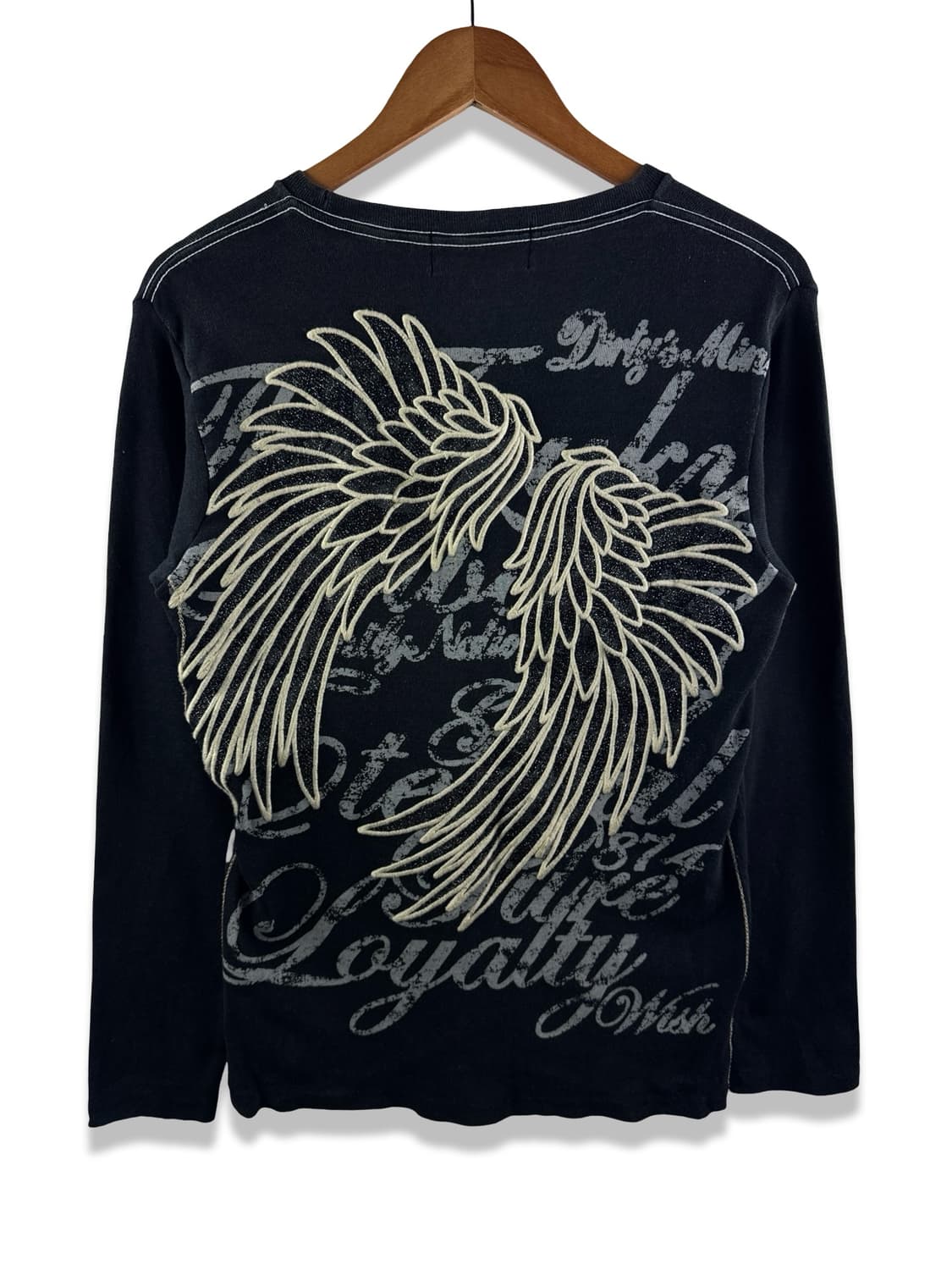 JPN 펑크 날개 자수 롱슬리브3021 상품이미지1