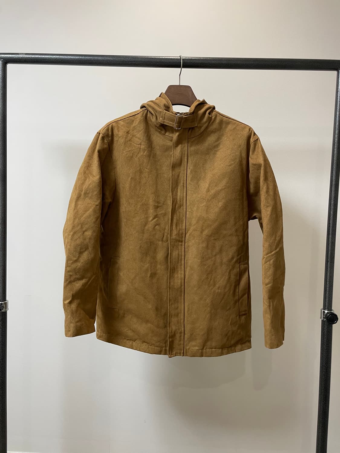 (10) Gianni Barbato italy 스웨이드 후드 자켓 상품이미지1