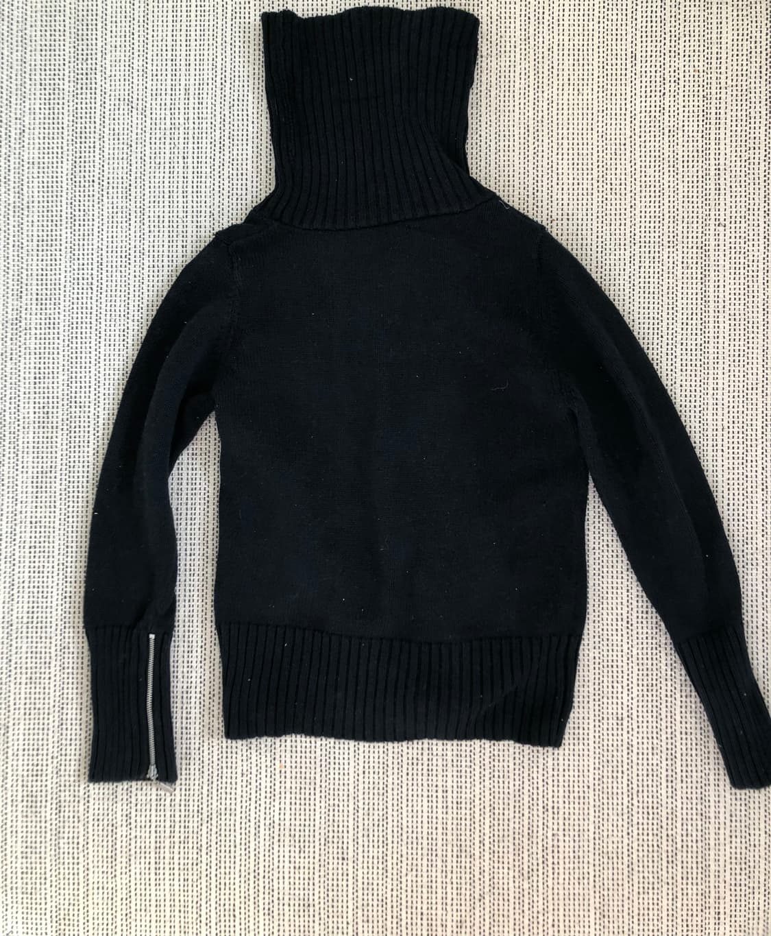 하이넥 니트집업 상품이미지3