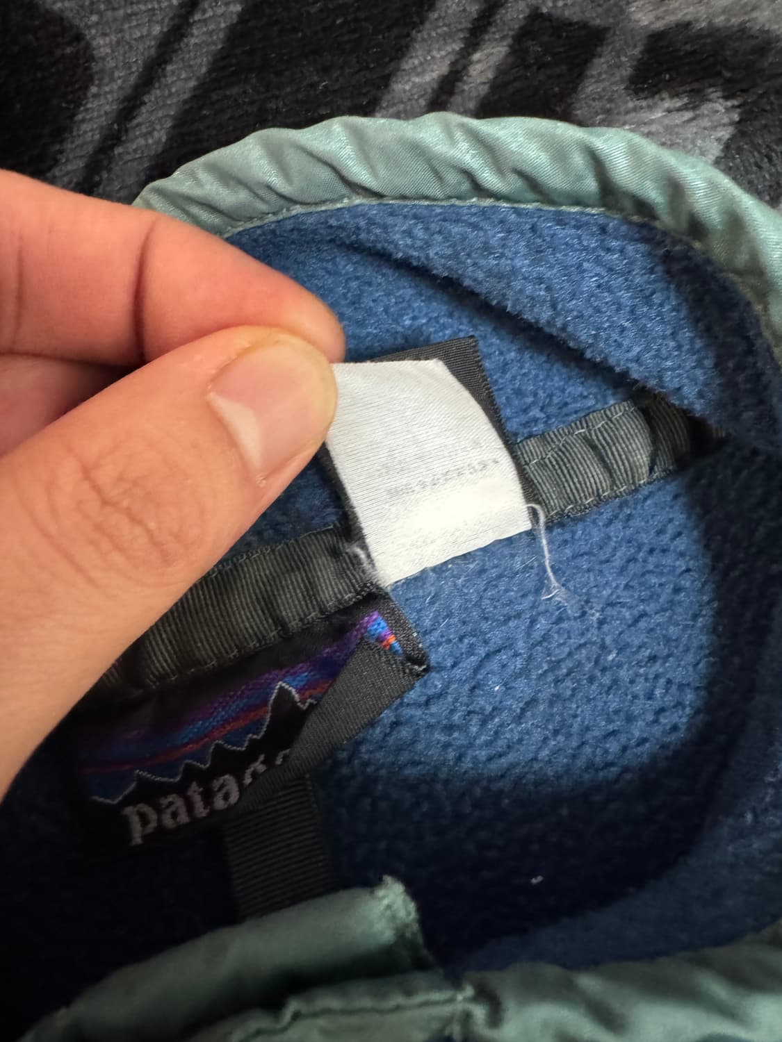 파타고니아 신칠라 스냅 티 풀 오버 더스티 블루 상품이미지7