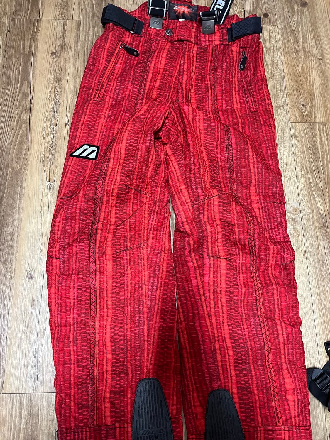 미즈노 스키복 보드복 올드스쿨 스키 자켓 바지 세트 o xl 105 상품이미지5