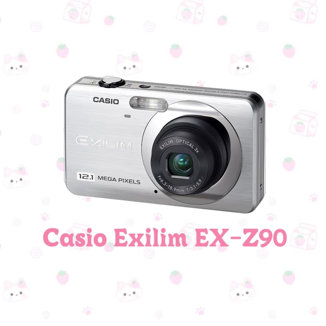 [*풀박!❤️‍🔥/작례⭕️] 카시오 엑슬림 EX-Z90 디지털 카메라 상품이미지1