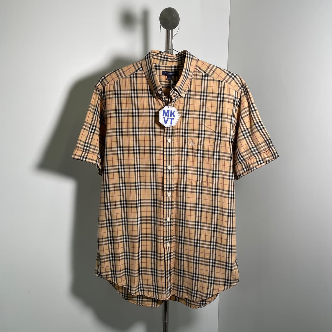 버버리 노바체크 반팔 셔츠(국내매장판) 상품이미지1