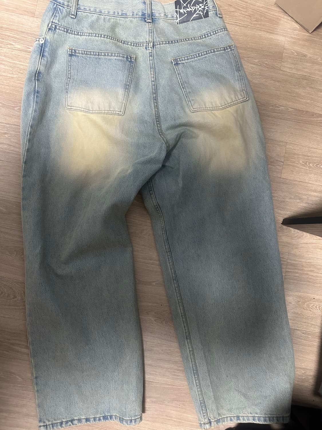 SKULL WASHED PANTS (S.DENIM) 상품이미지2