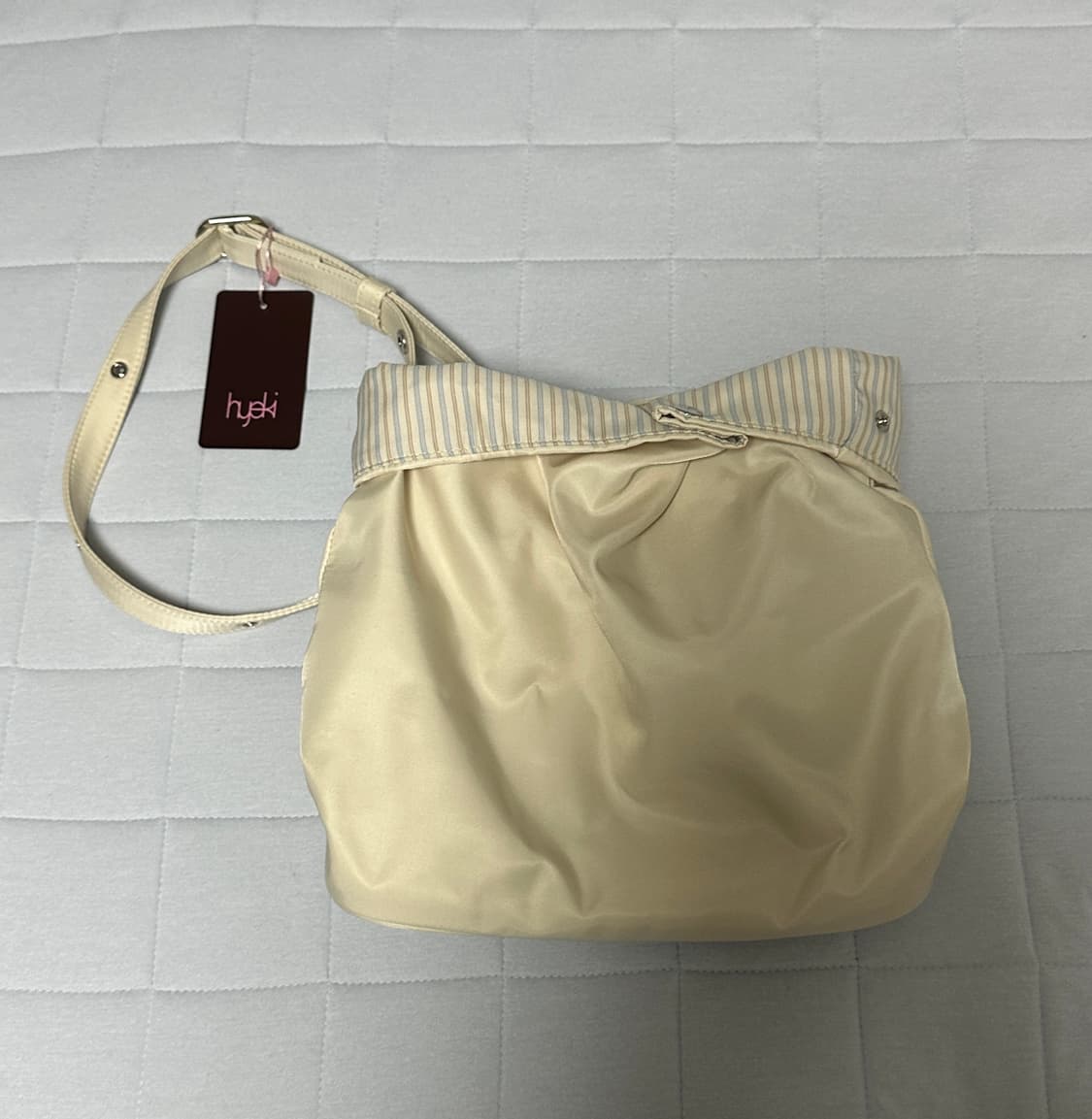 혜키 hyeki 도로백 아이보리 새상품 판매합니다. 상품이미지4