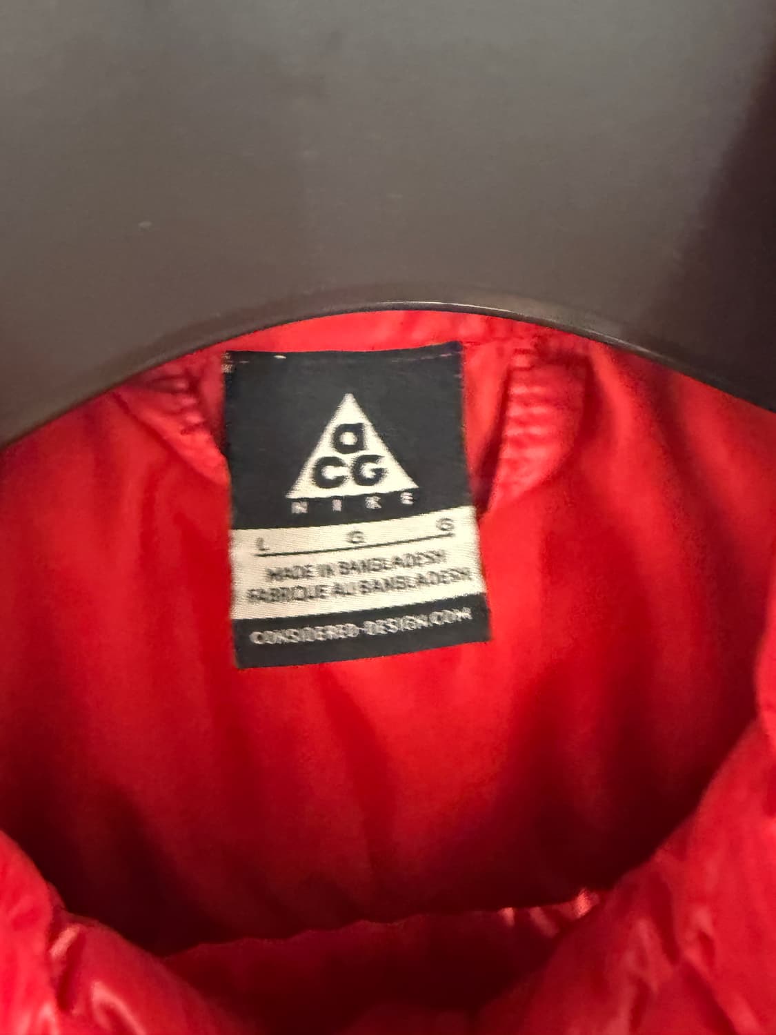 나이키 ACG 구스다운 패딩 조끼 L 상품이미지3