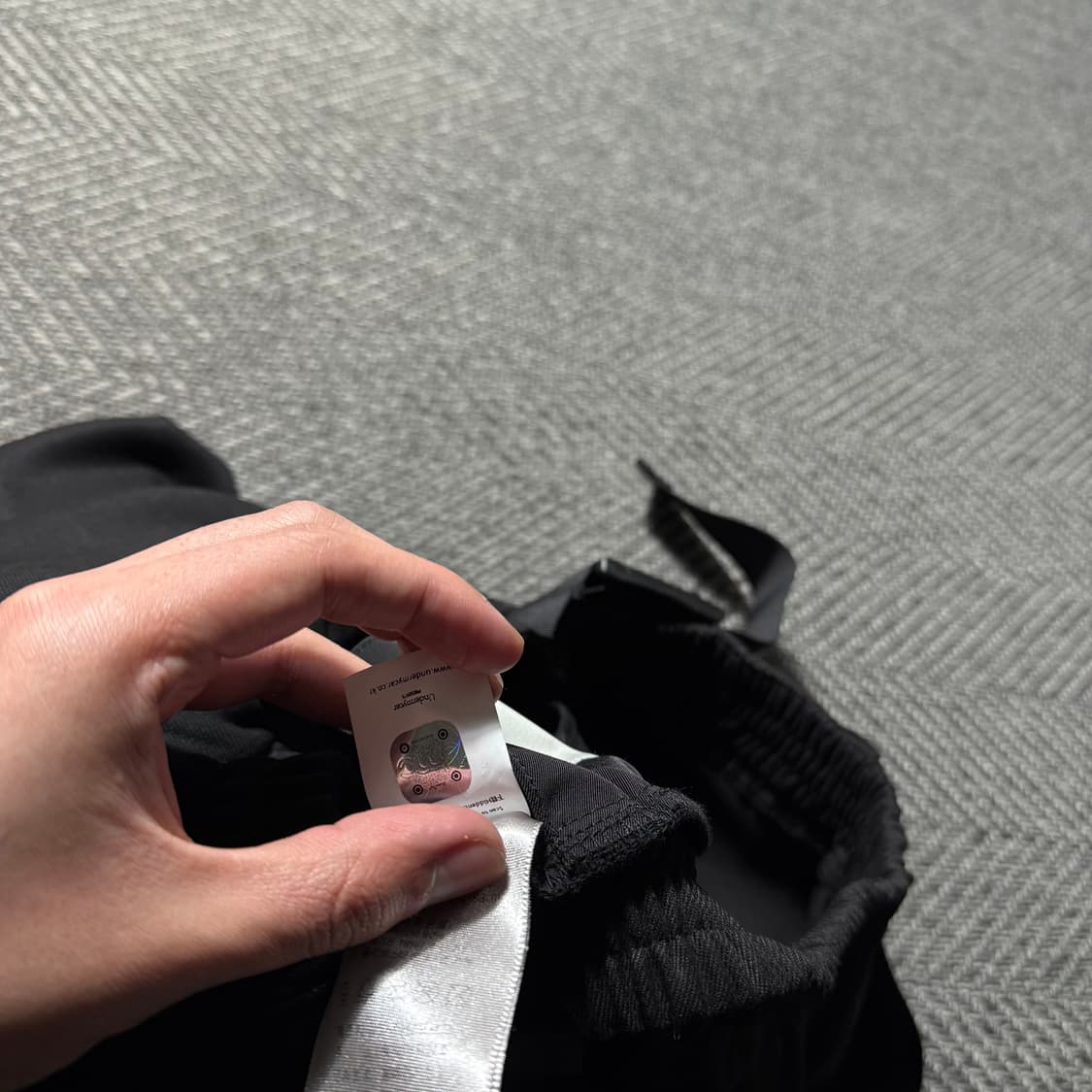 언더마이카 오현석 볼튬5 하드웨어 카고 와이드 팬츠 상품이미지5