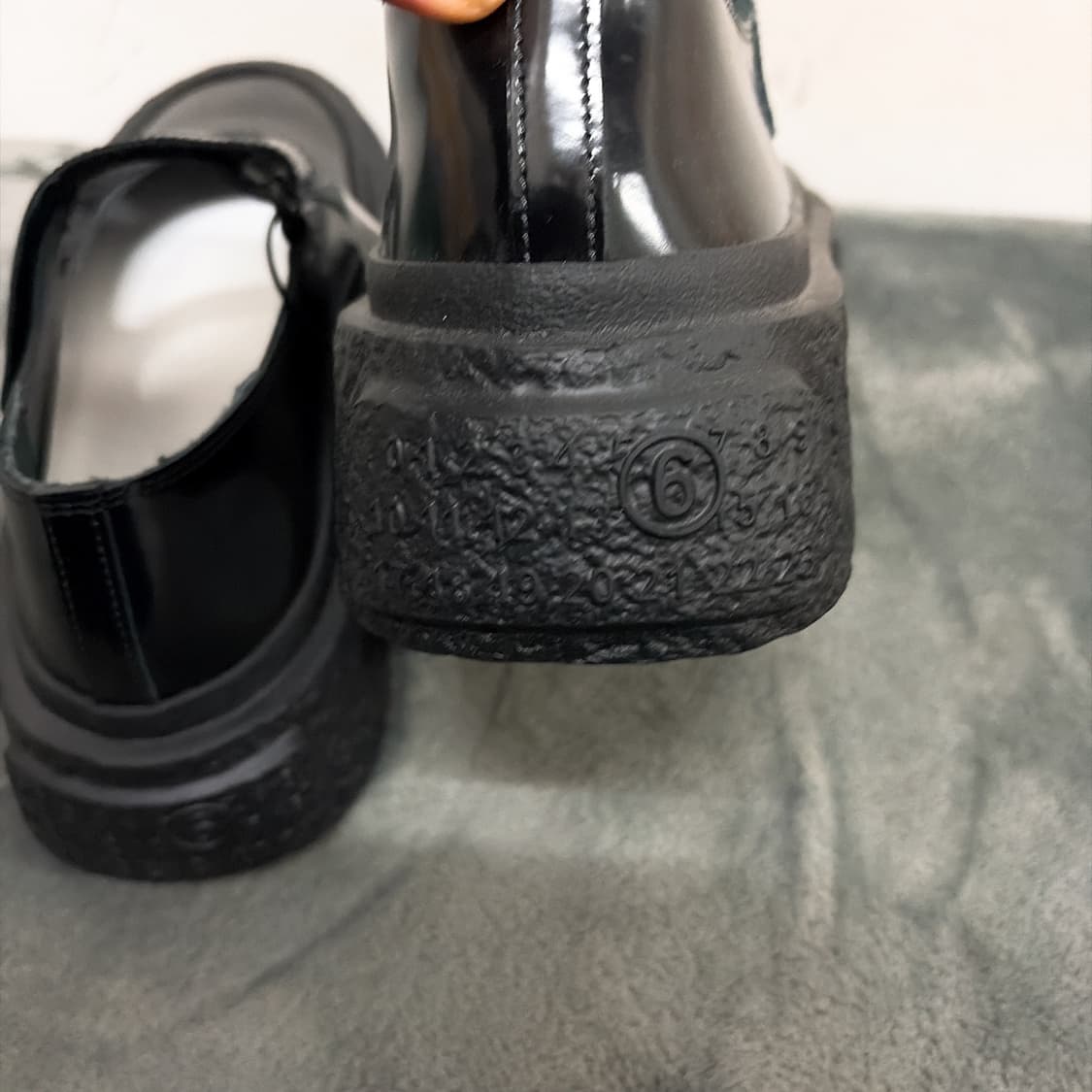 (정품/새상품) MM6 마르지엘라 여성 블랙 플랫폼 메리제인 슈즈 상품이미지3