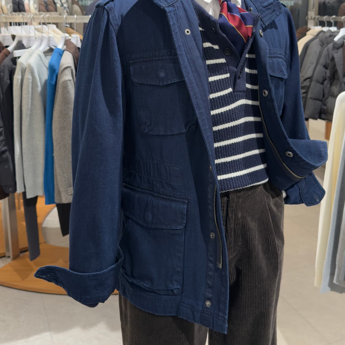 GU 인디고 M-65 필드자켓 상품이미지4