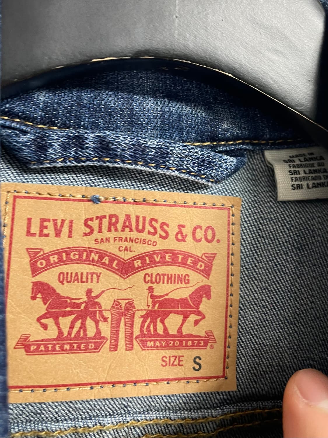 리바이스 우먼스 3세대 청자켓 (on.94) 상품이미지4