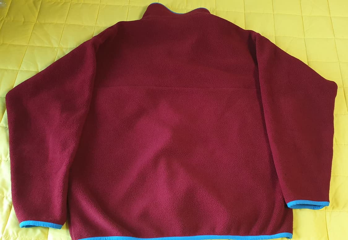 파타고니아 헤비웨이트 신칠라 풀오버 버건디색상  L
 상품이미지3