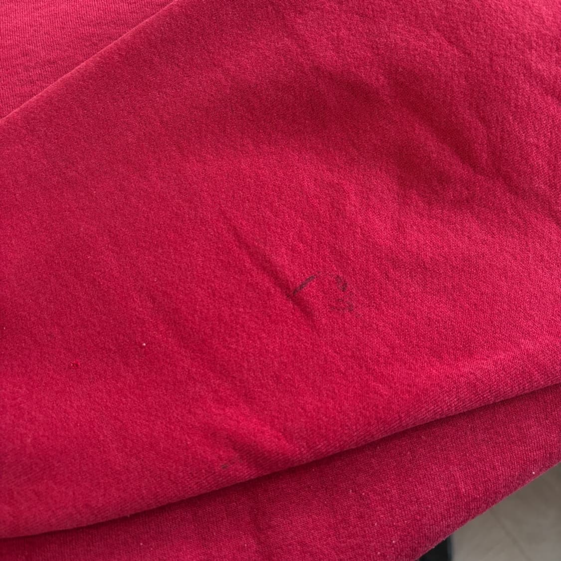 90s Russell 90년대 미국 생산 러셀 블랭크 레드 스웻셔츠 상품이미지9