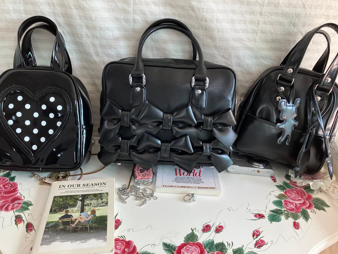 꼼데가르송 걸 리본 백 상품이미지2