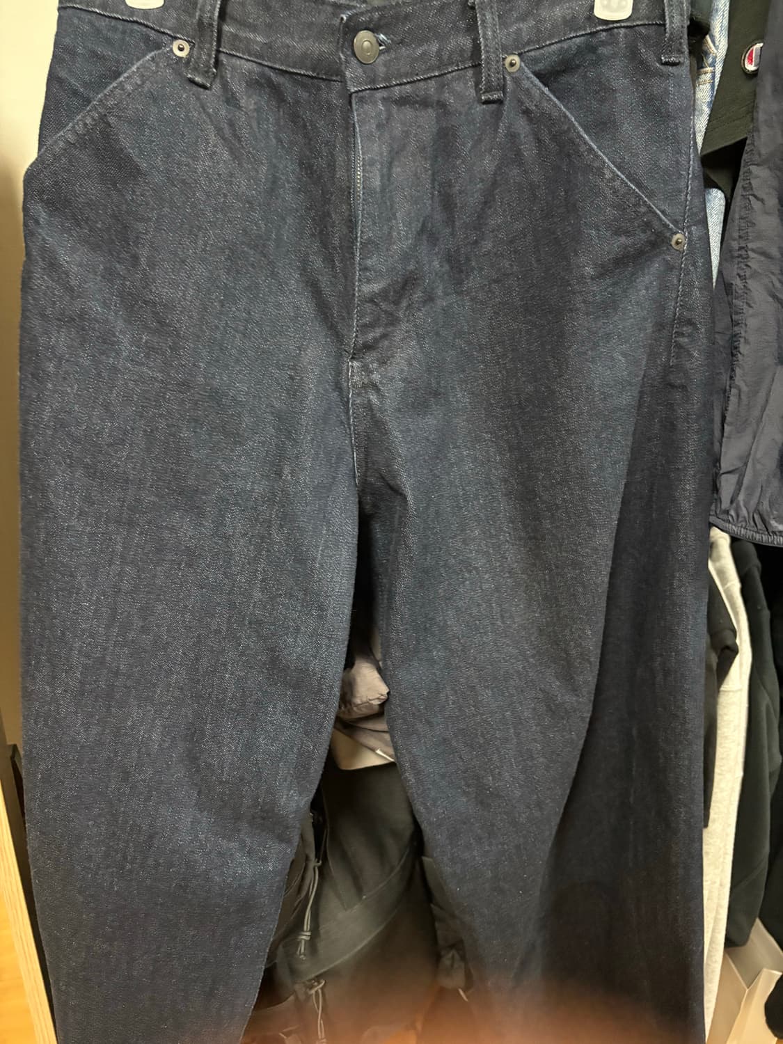 해칭룸 와이드 커브드 진 인디고 3 상품이미지3