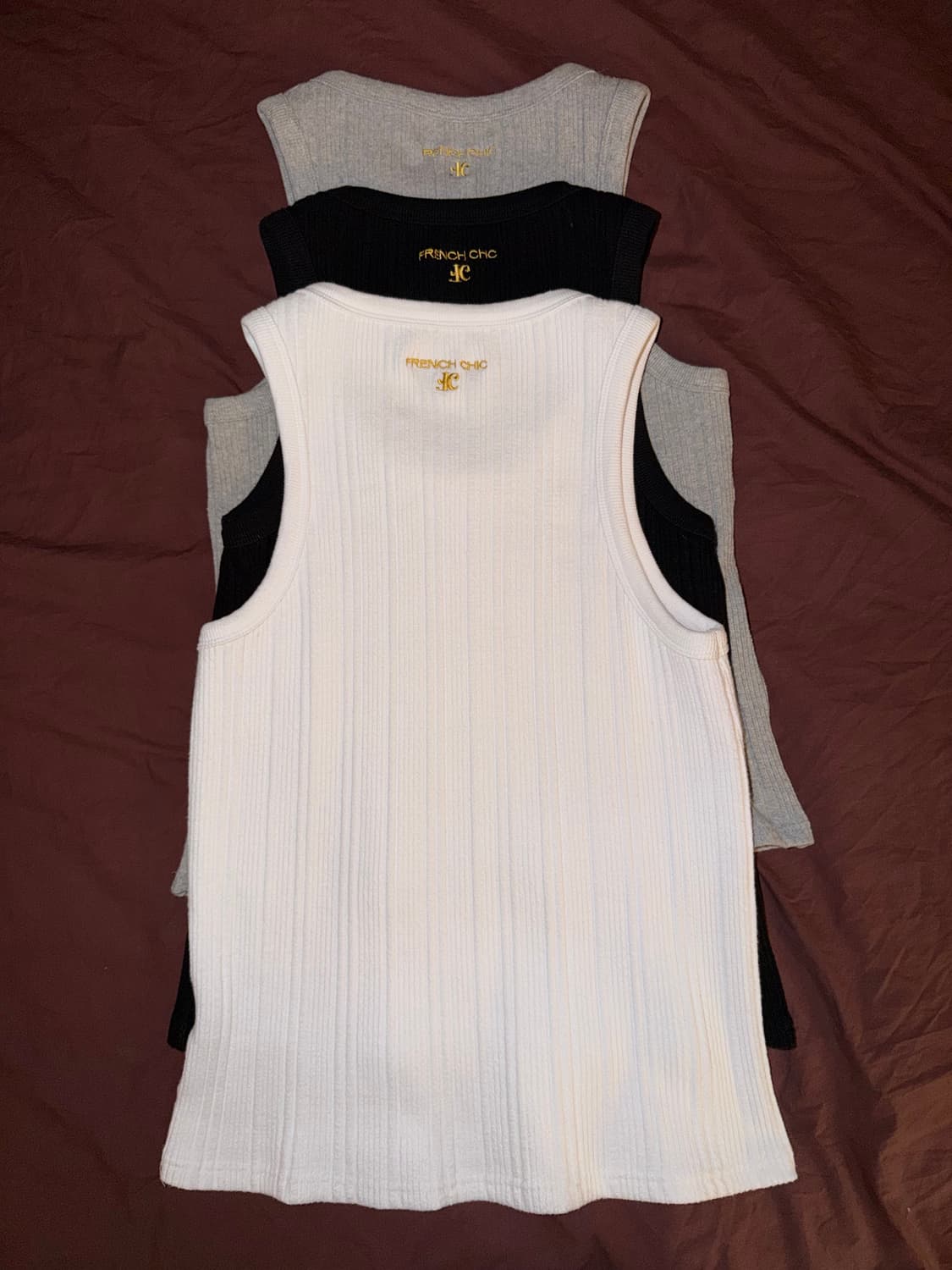 New cheap chic french chic망고 나시 3컬러 상품이미지2