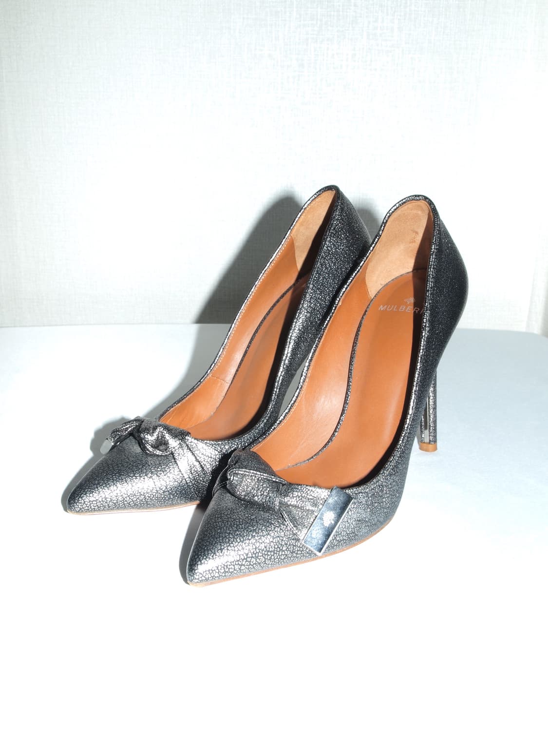 Sliver Grain Leather Pumps 상품이미지4