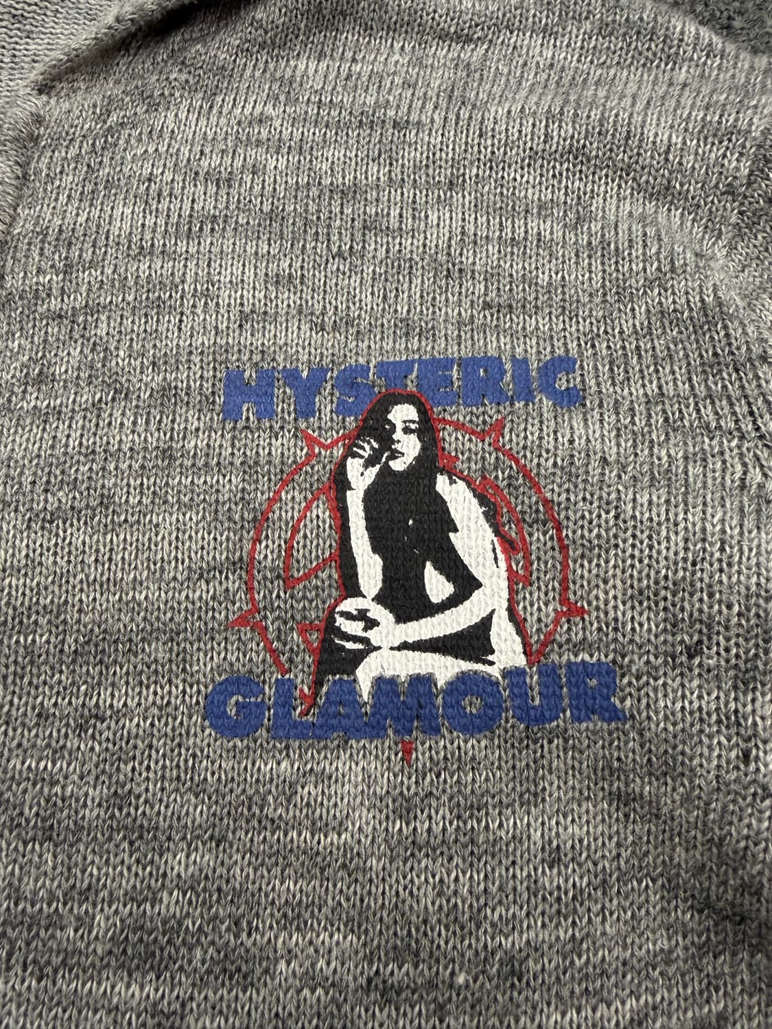 S) 히스테릭 글래머 빈티지 니트 후드 집업 상품이미지3