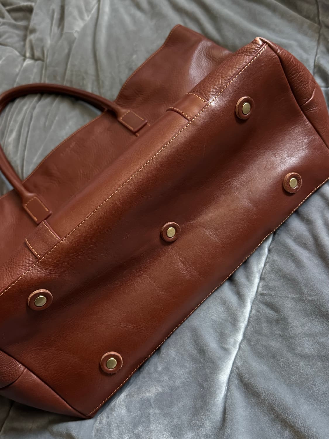 유니페어 토트백 탄 컬러 상품이미지3