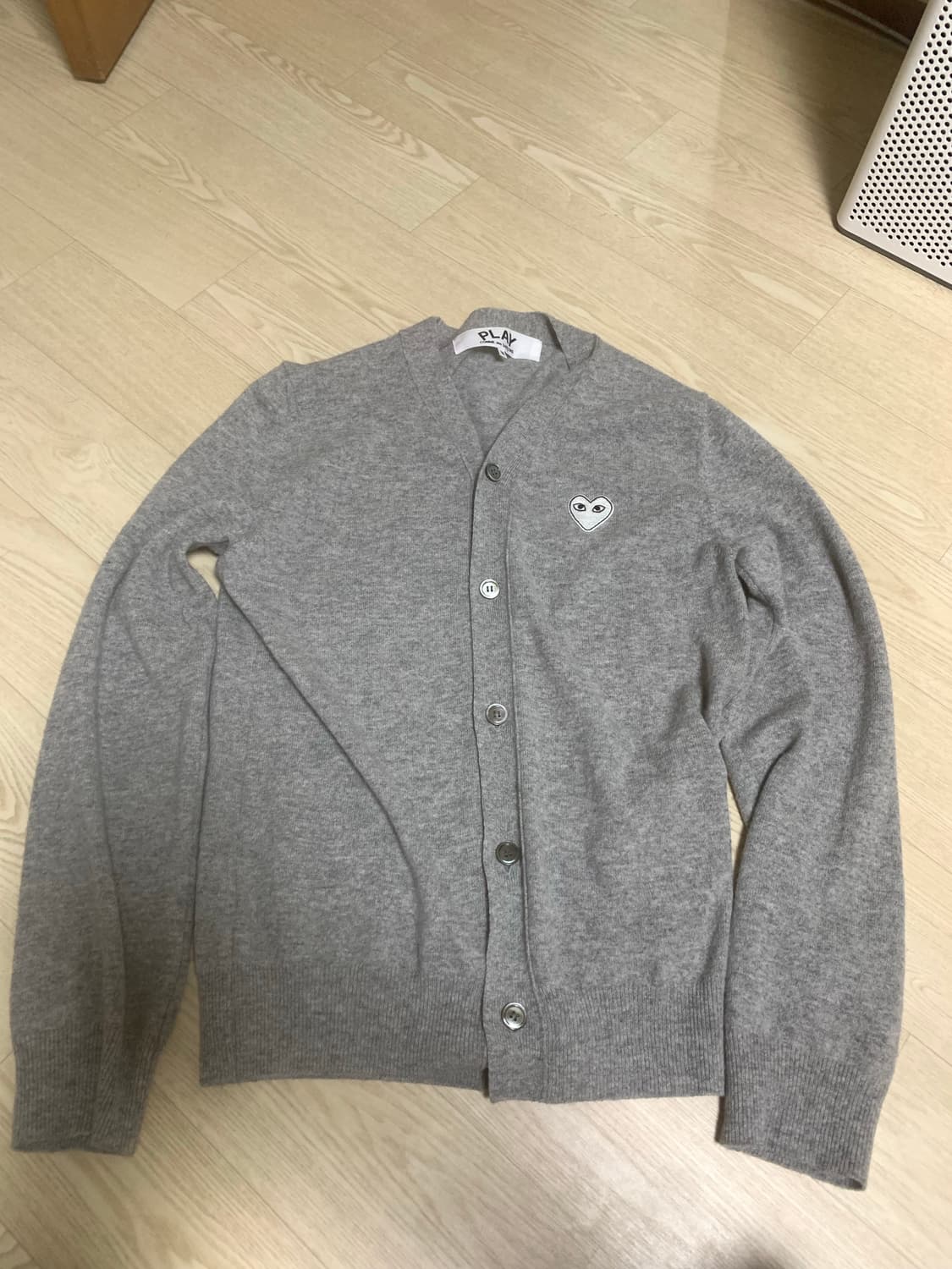 꼼데가르송 니트 가디건 m 상품이미지1