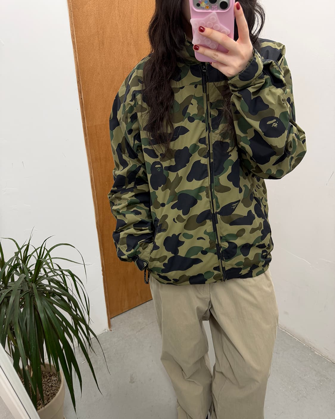 베이프 A BATHING APE 1st Camo Nylon Jacket 상품이미지4