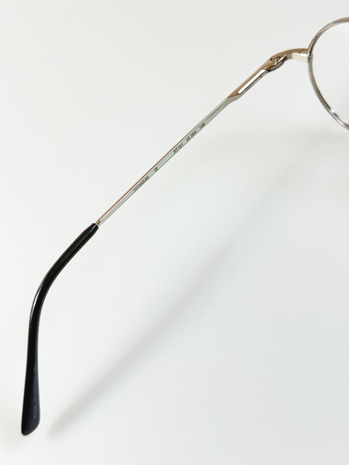 EDC 실버 티타늄 보스톤 프레임 빈티지 안경 상품이미지7