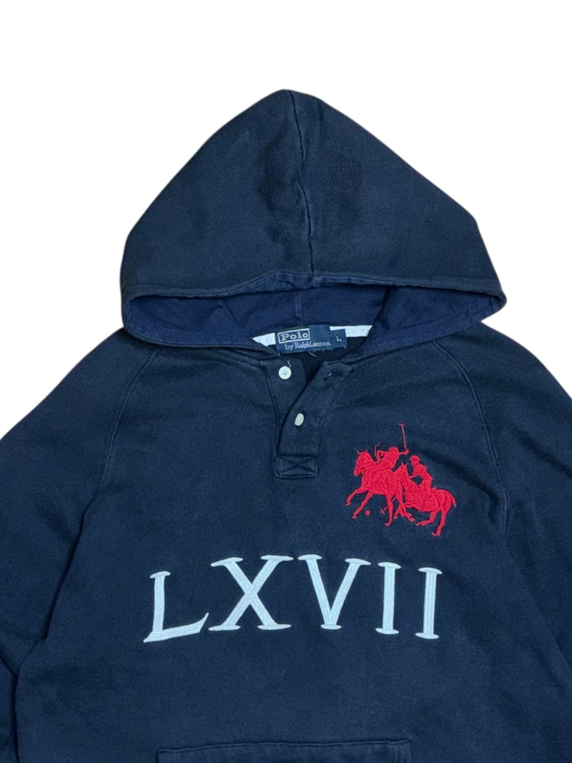 폴로 랄프로렌 빅포니 버튼 후드집업 상품이미지5