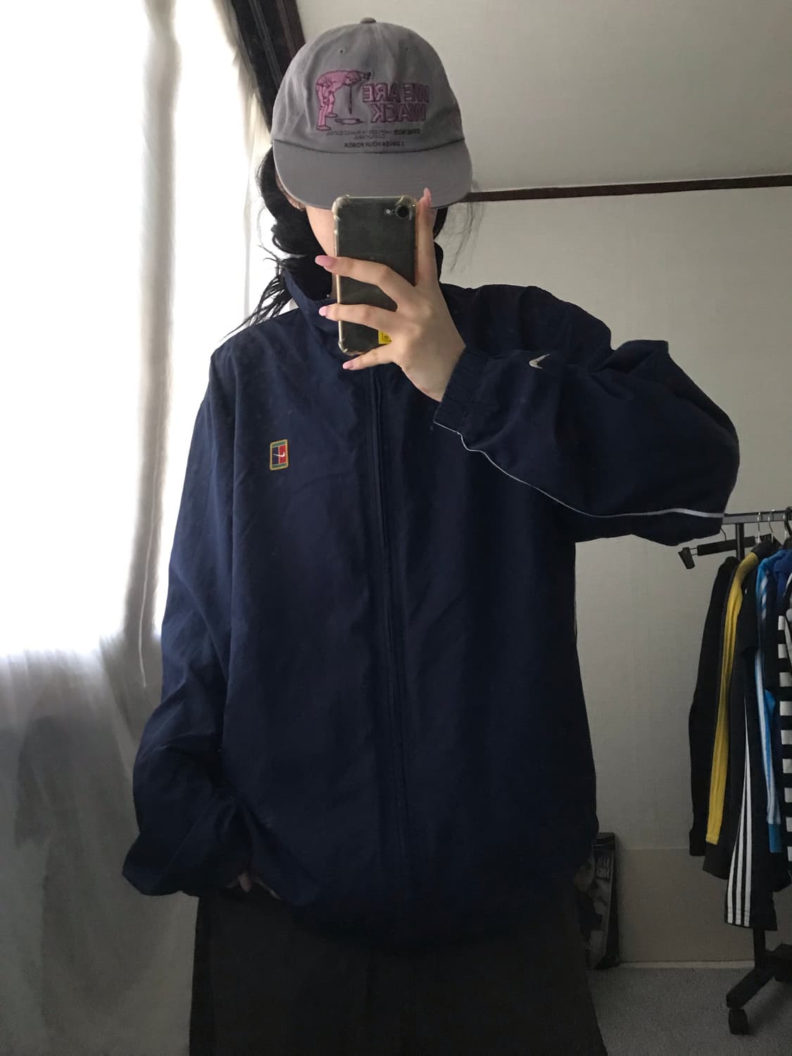 나이키 네이비 바람막이 상품이미지3