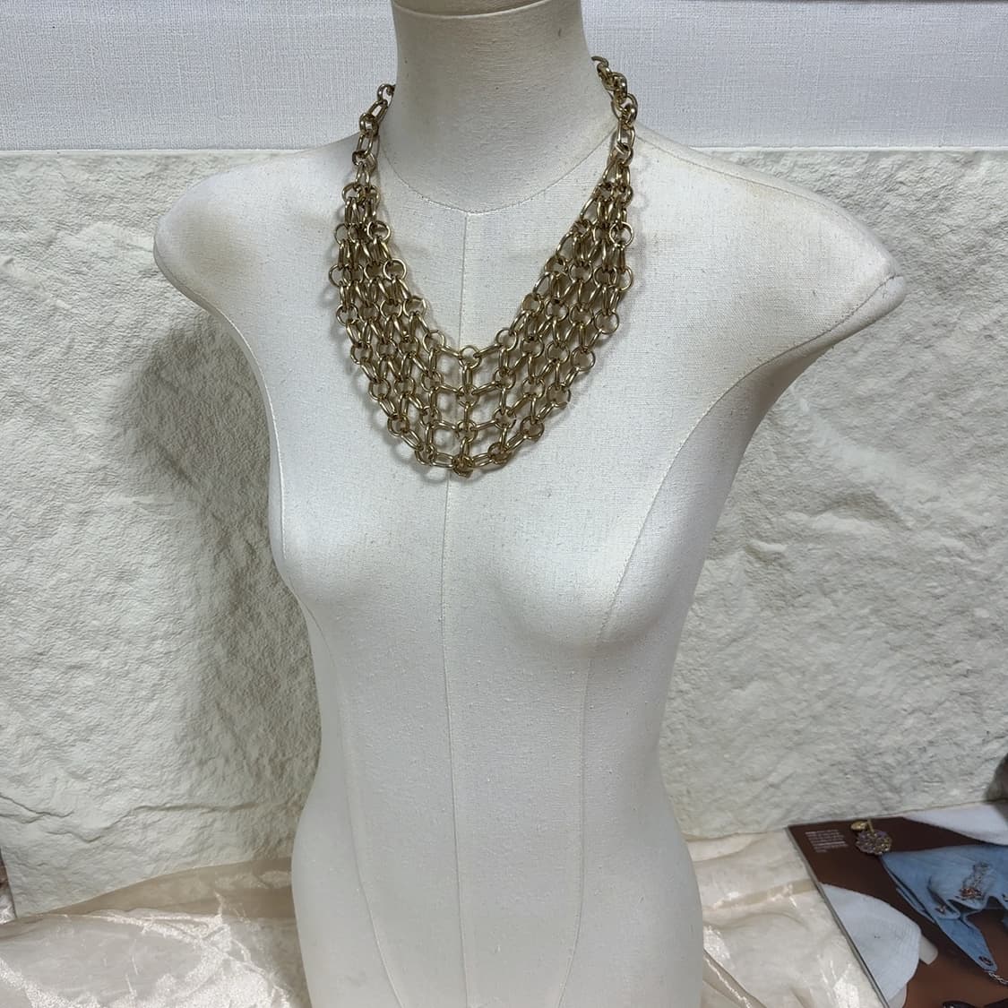 빈티지 중세 이타리아 브레이드 목걸이 상품이미지1