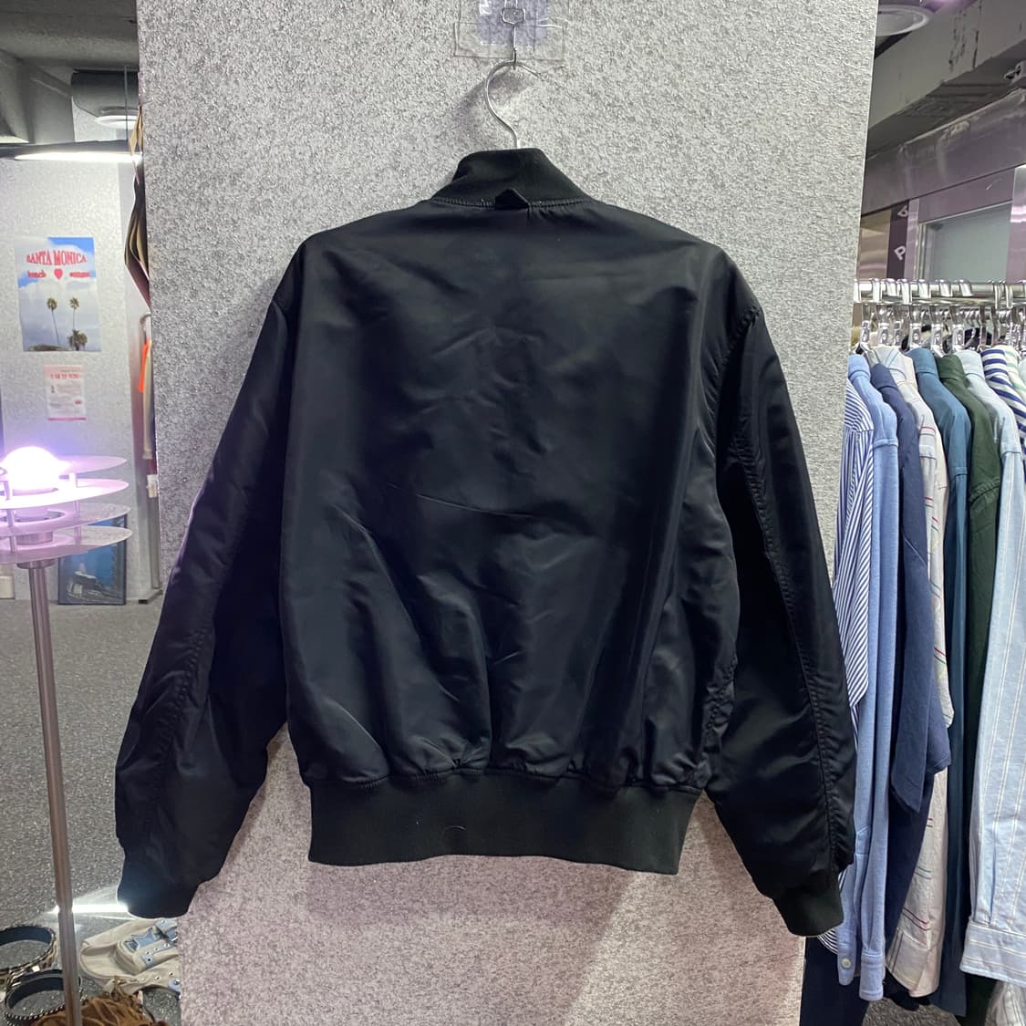 라코스테 리버시블 퀄팅 나일론 블루종 자켓 B3984  상품이미지8