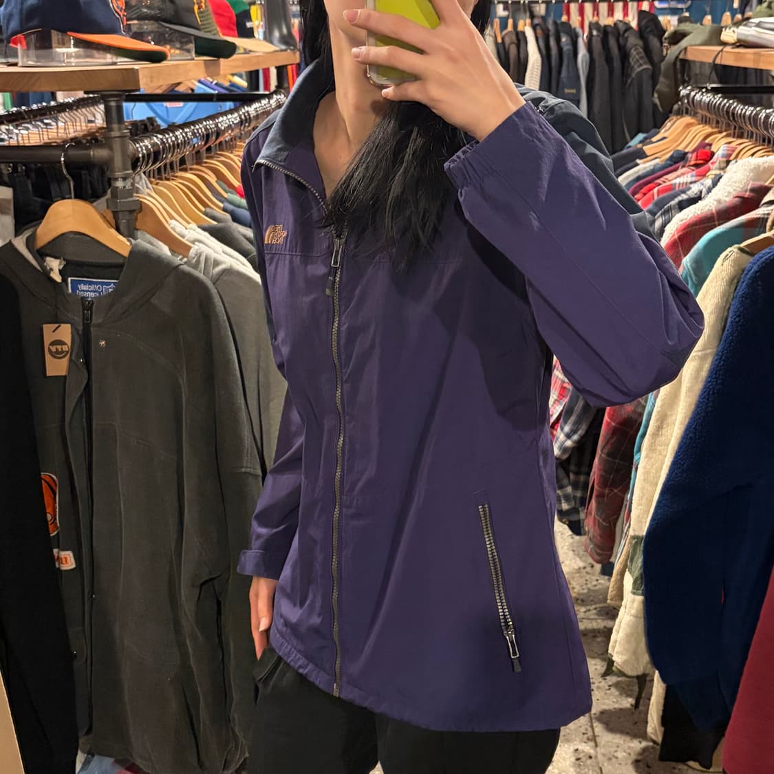 thenorthface 노스페이스 배색 바람막이 상품이미지7