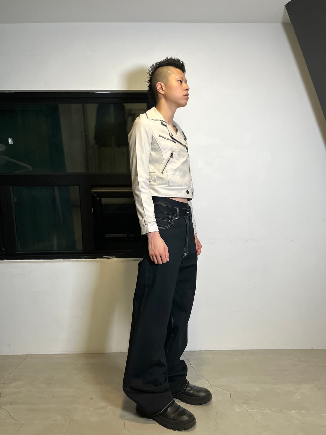 Biker Type Leather Jacket 상품이미지1