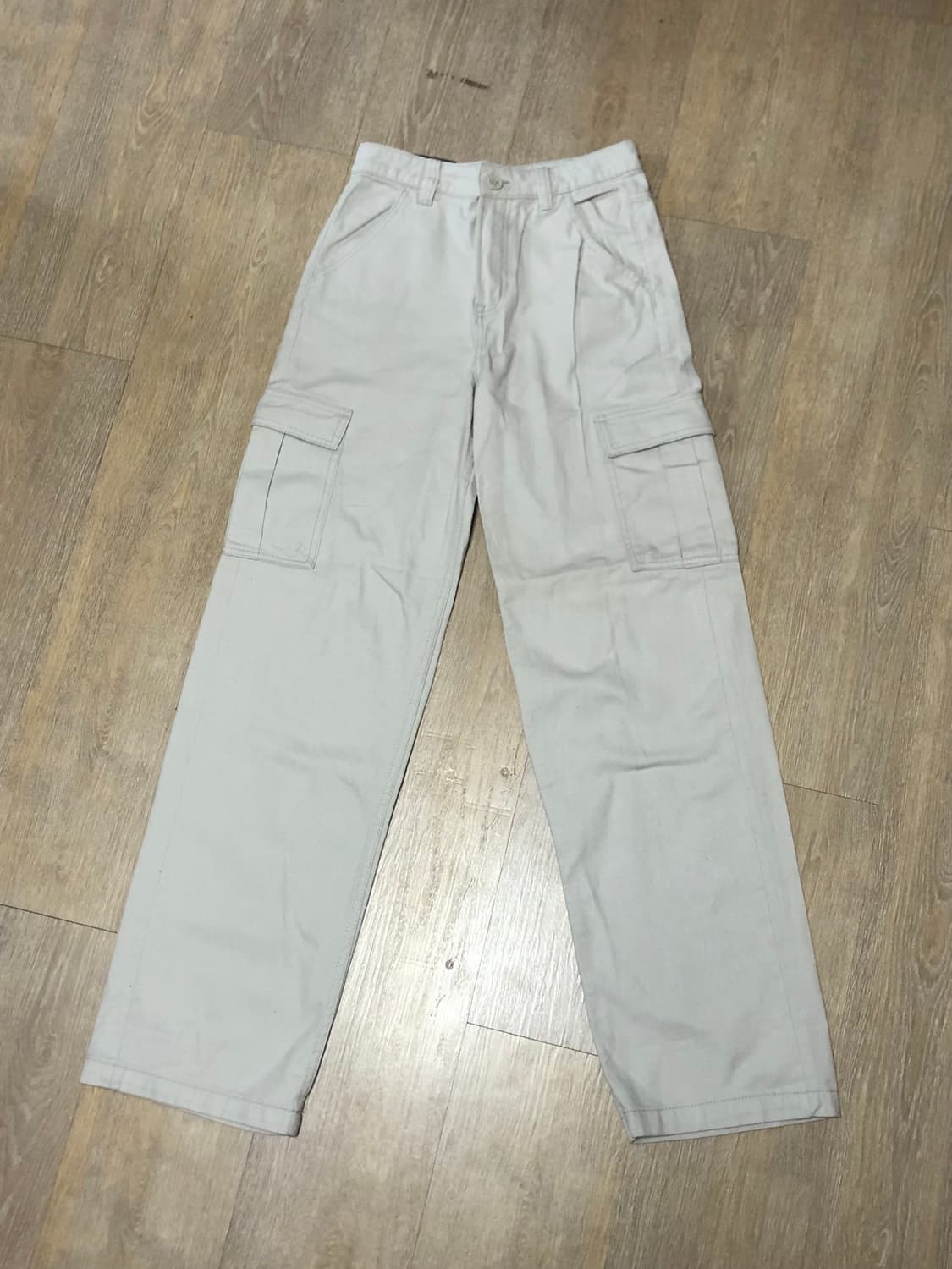 H&m 흐앤므 카고 팬츠 엑스트라롱 연베이지 상품이미지1