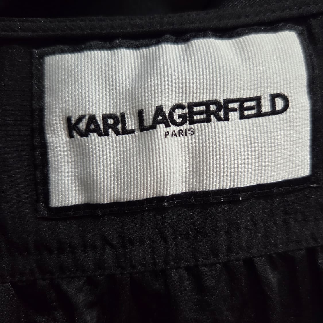 칼라거펠트 슬리브리스 집업원피스 상품이미지5