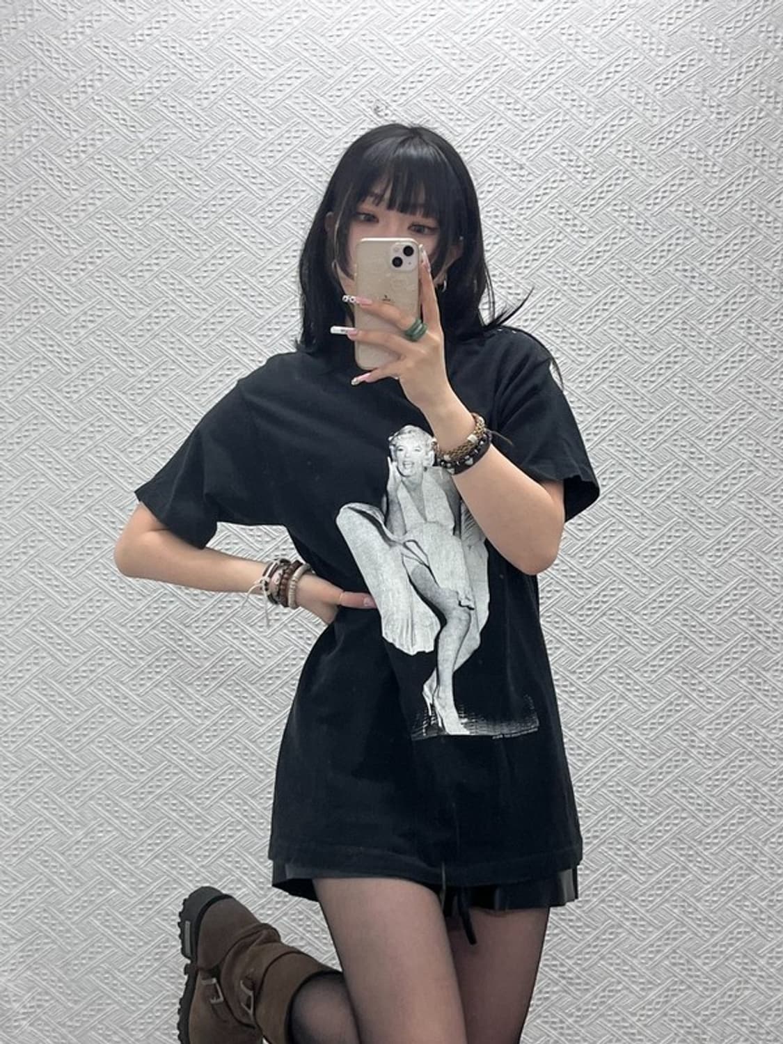 프루트오브더룸 빈티지 마릴린먼로 반팔티 M C11479 상품이미지1