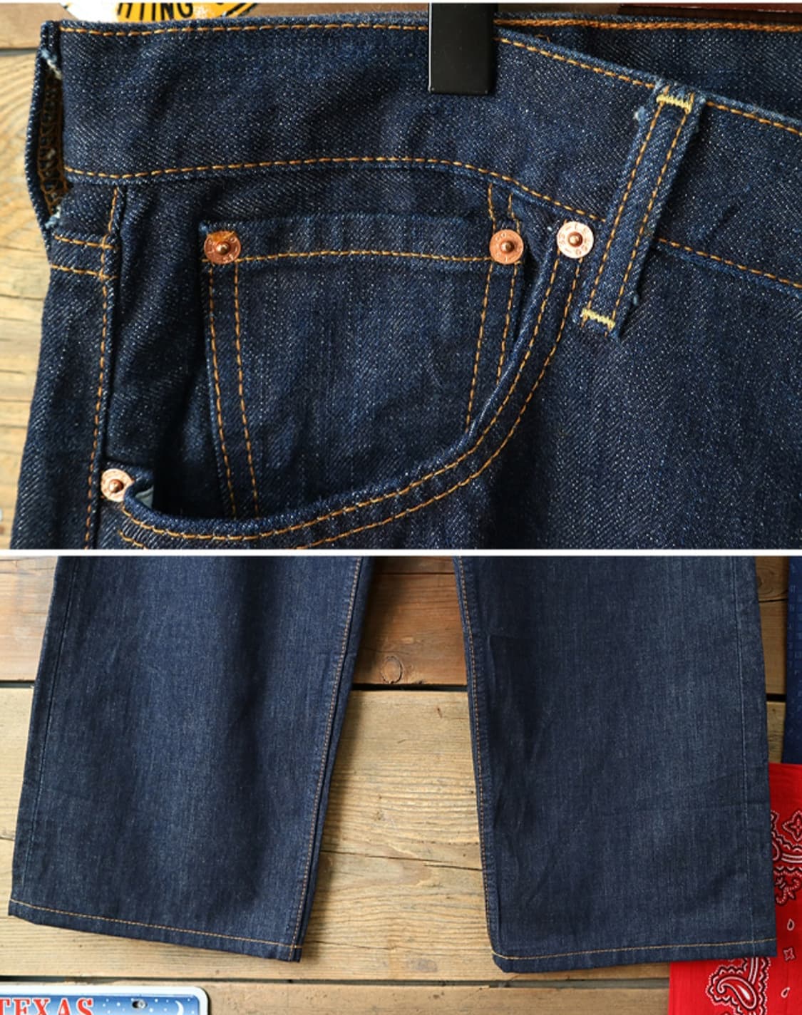 일본판 04S LEVIS 리바이스 503 진청 데님 38사이즈  상품이미지4