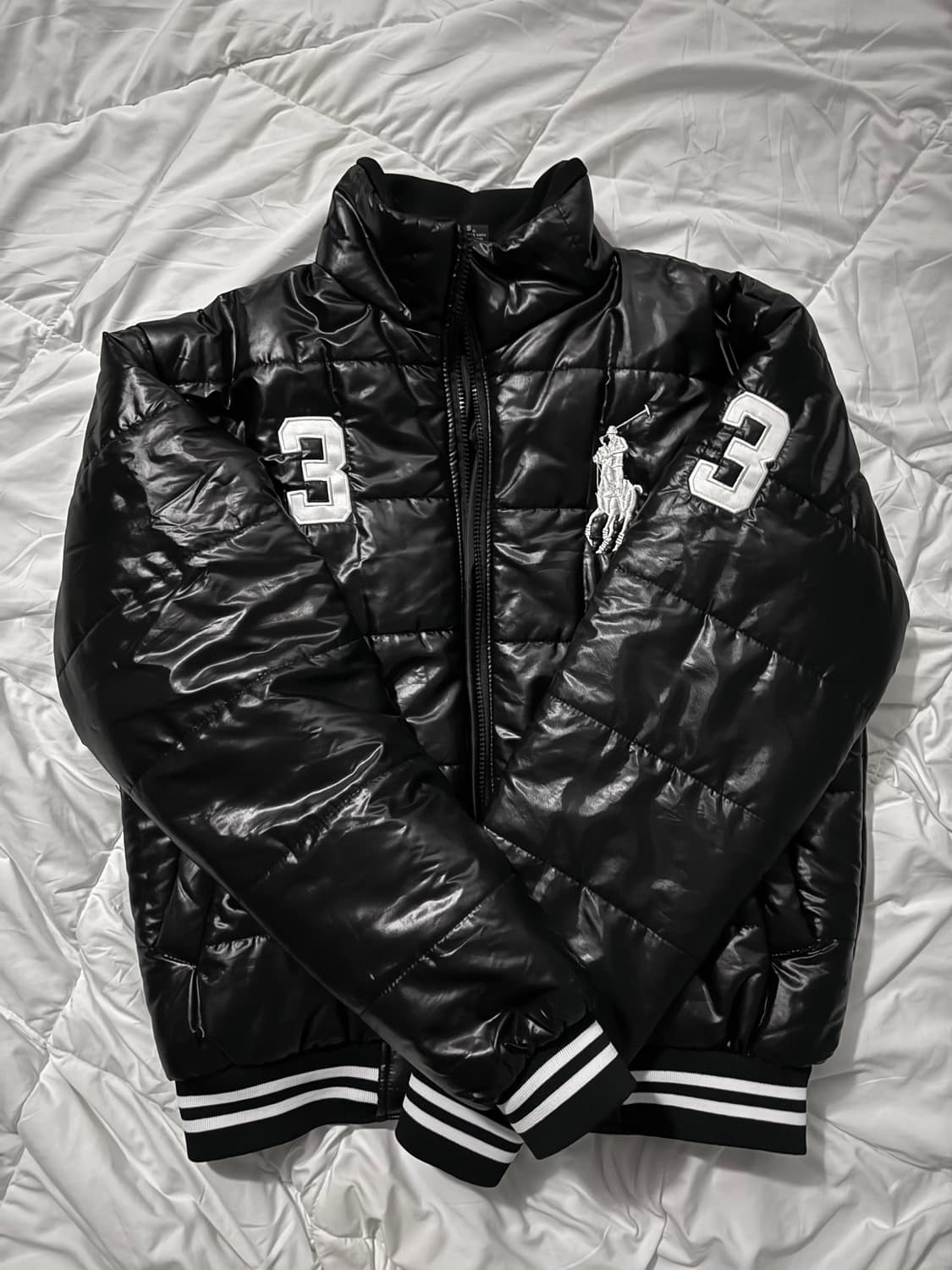 @유일매물@ 폴로 빅포니 유광 패딩  상품이미지1