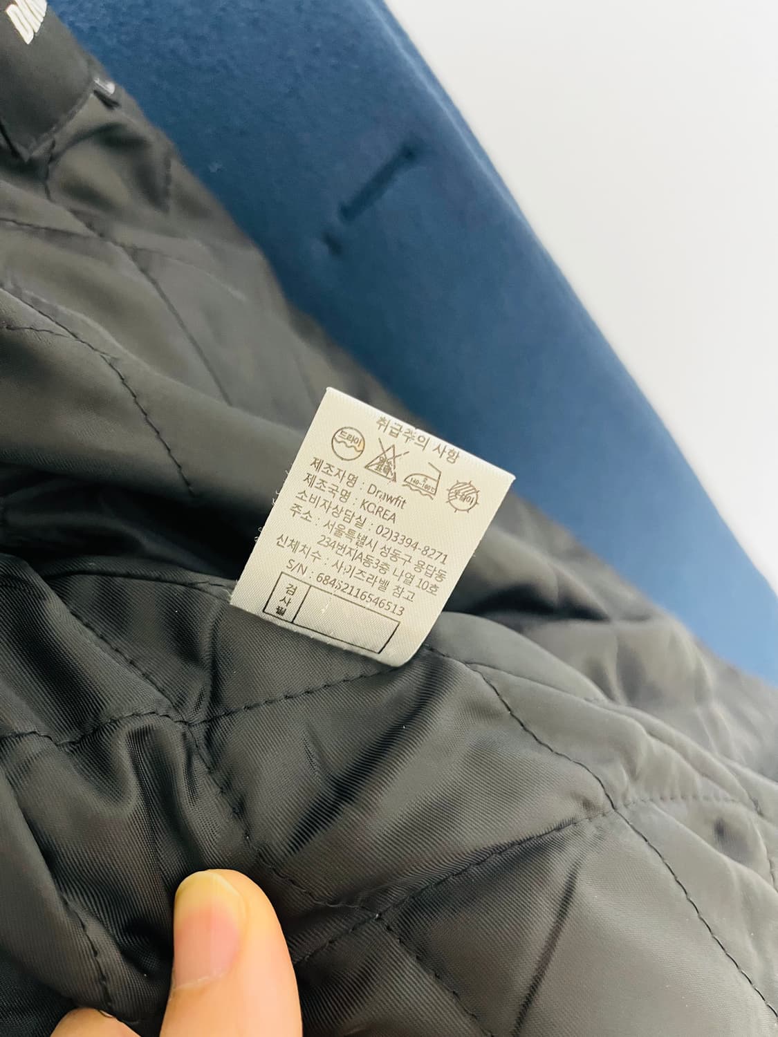 드로우핏(DRAW FIT) 캐시미어 오버사이즈 싱글코트 L 상품이미지8