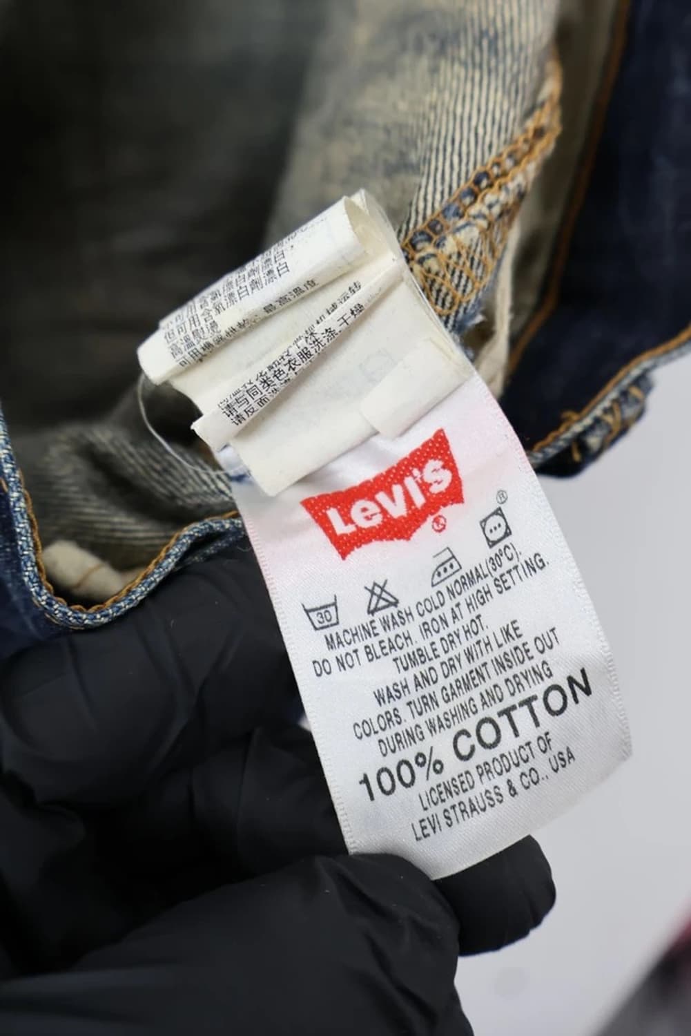 Levi’s 501 Washed Distressed Denim 상품이미지10