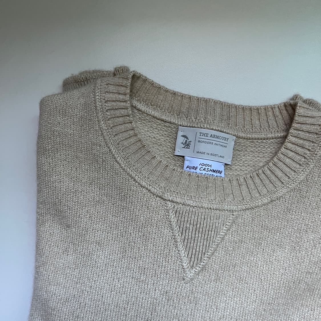 [48] The Armoury 아머리 캐시미어 니트 스 상품이미지2