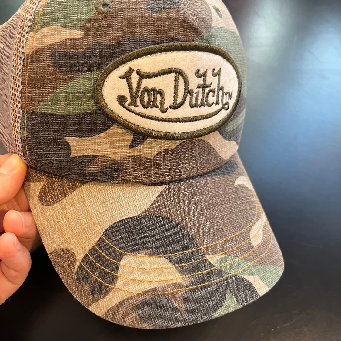 본더치 카모 볼캡 모자  상품이미지6