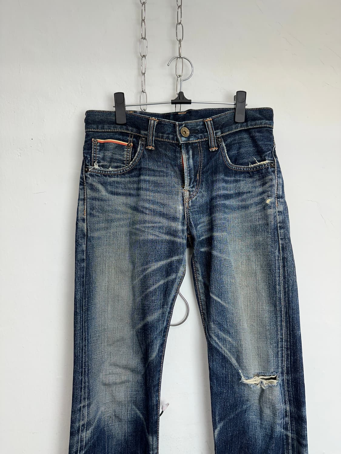 Edwin 90s Cinch Back Selvedge Denim Pant 상품이미지5