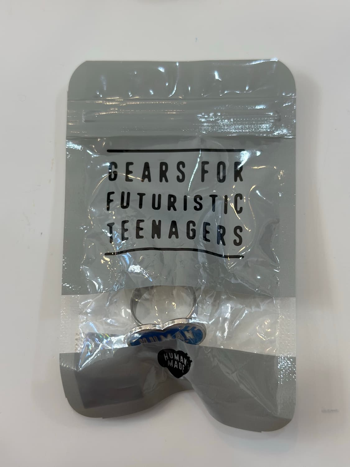 휴먼메이드 하트반지 블루 새상품 상품이미지2