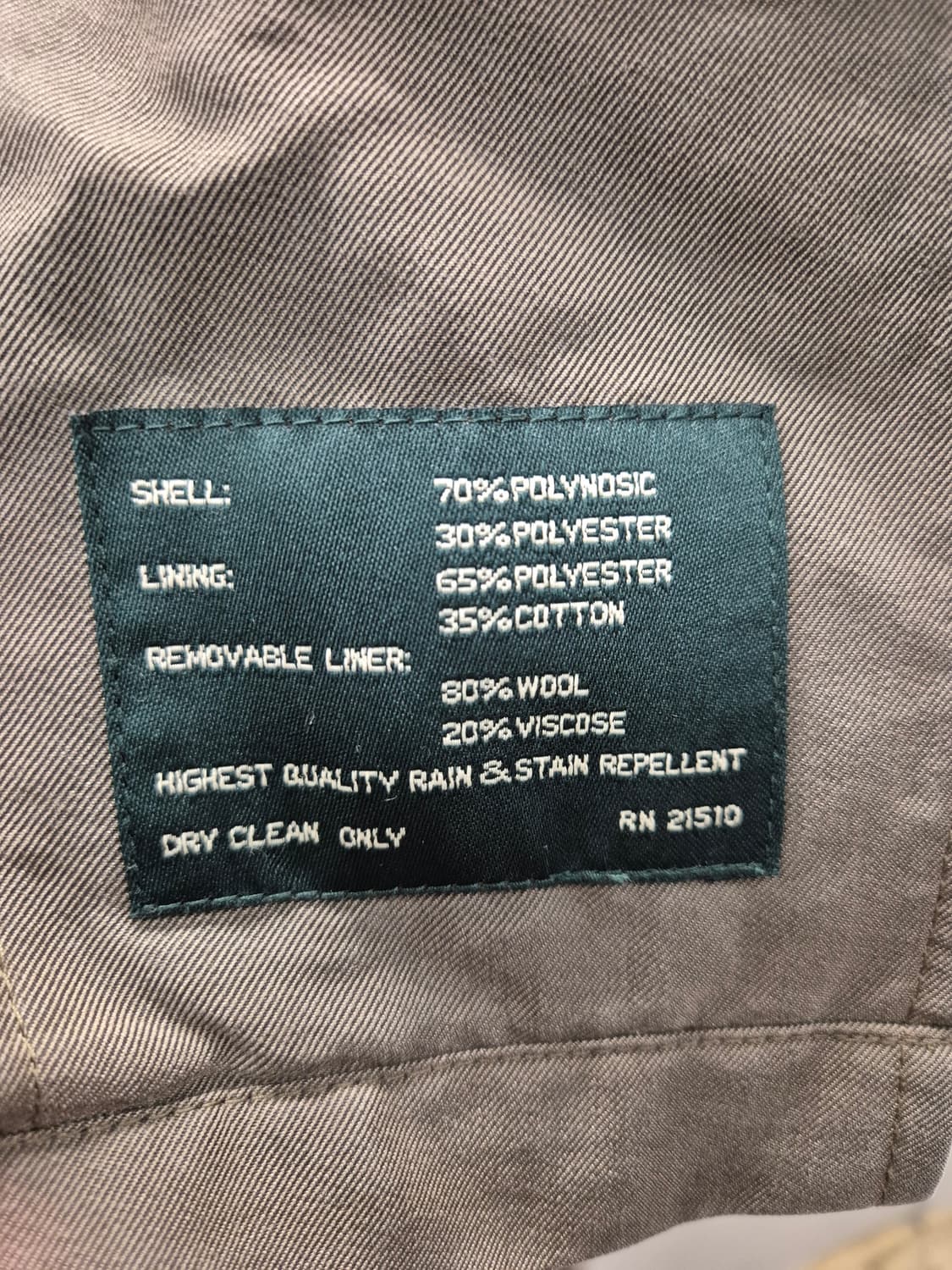 로렌 랄프로렌 클레식 트렌치코트 M 사이즈 상품이미지6