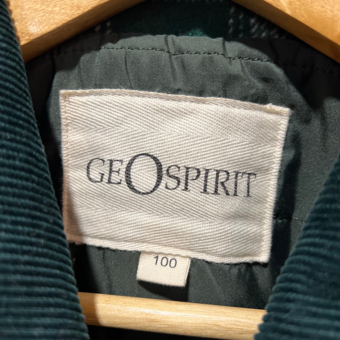 Geospirit 타탄체크 누빔자켓 상품이미지3