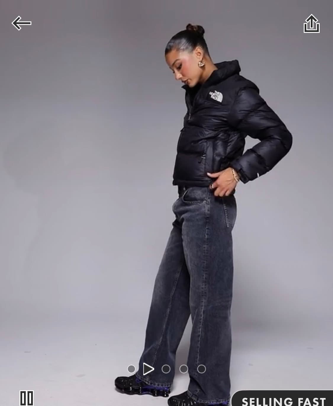 (새상품) 노스페이스 1996 레트로 눕시 여성 블랙  (W) The N 상품이미지3