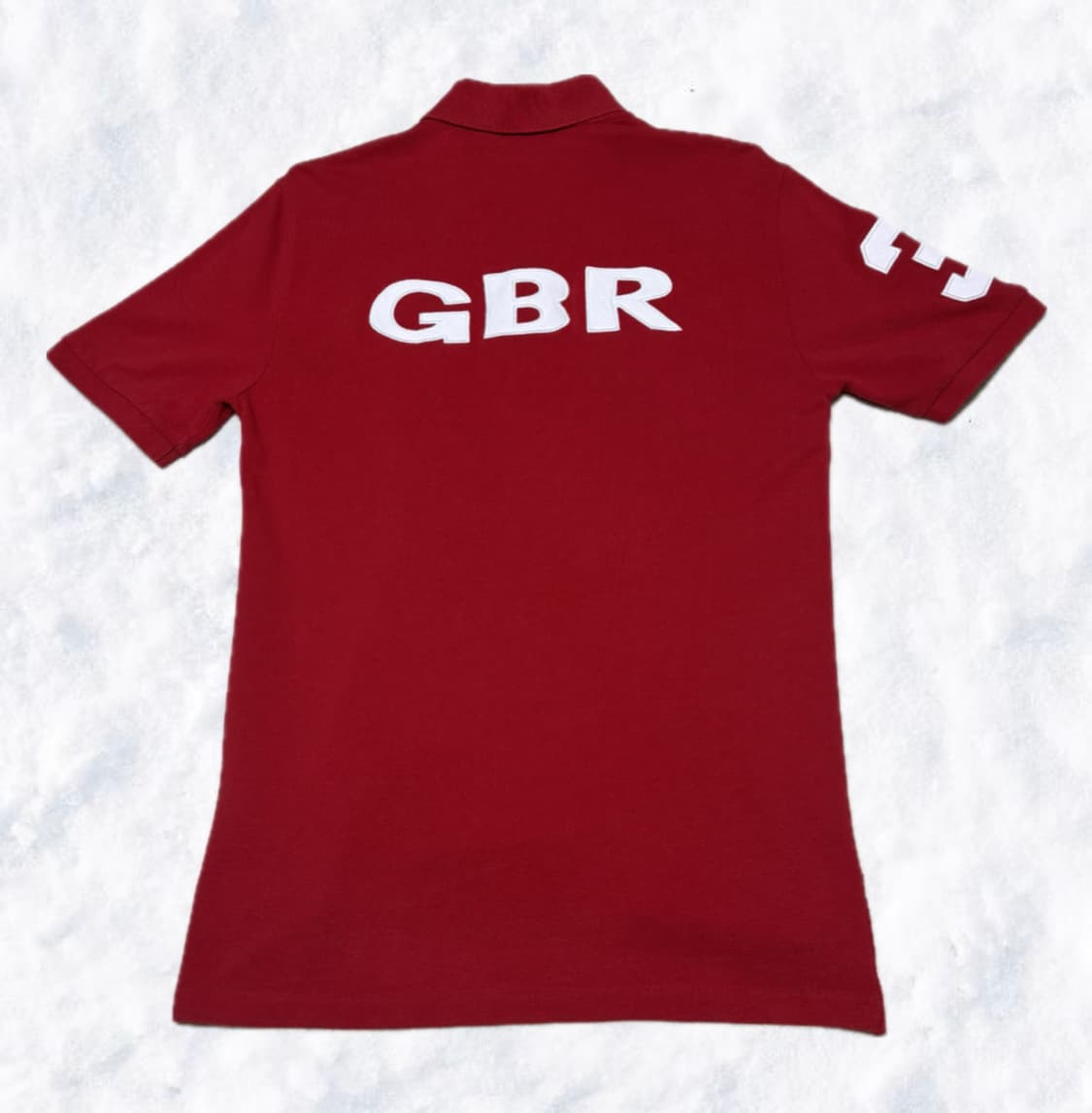폴로 랄프로렌 빅포니 영국 GREAT BRITAIN 레드 반팔 상품이미지2